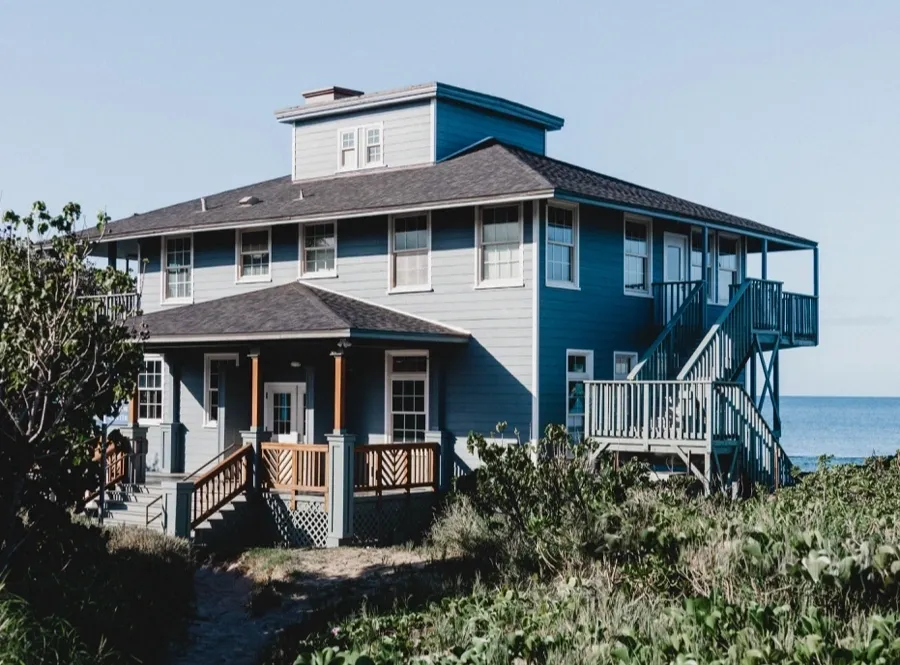 house by the ocean